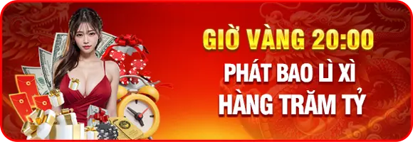 giờ vàng 20:00 phát bao lì xì