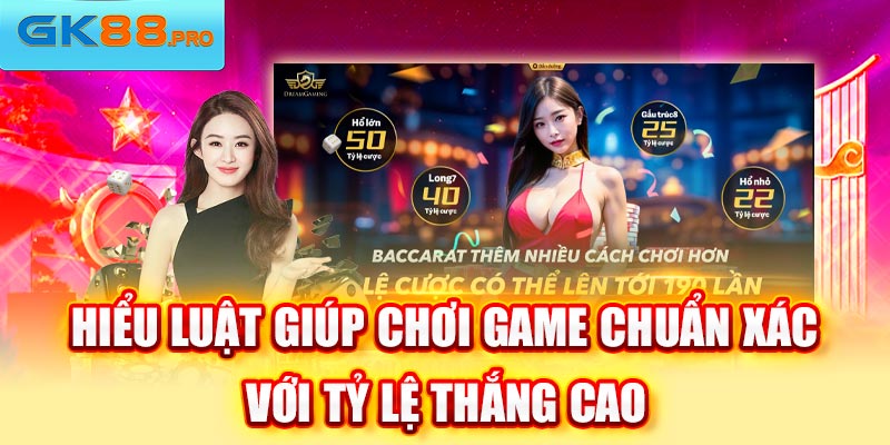 Hiểu luật giúp chơi game chuẩn xác với tỷ lệ thắng cao