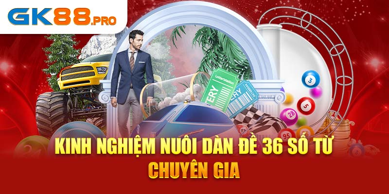 Kinh nghiệm nuôi dàn đề 36 số từ chuyên gia